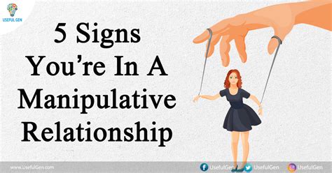signs youre dating a manipulative man